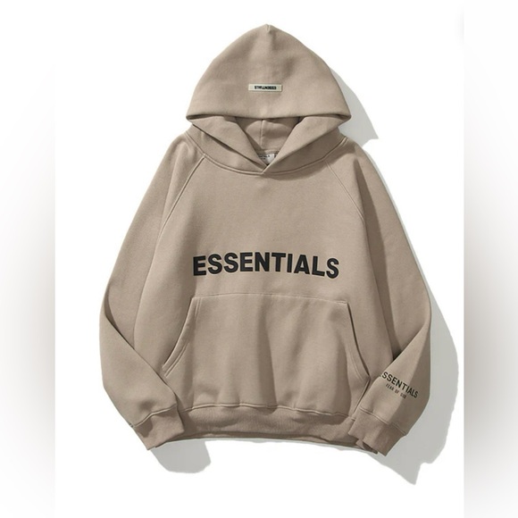 Fear of God Other - Fear of God Essentials Hoodie Mens In Brown Size Medium